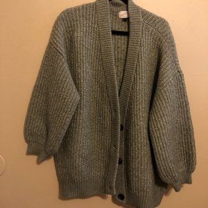 NWOT Cozy Oversized Cardigan with Buttons